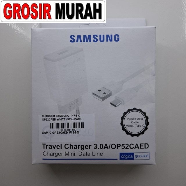 Charger Samsung Type C Op52Caed
