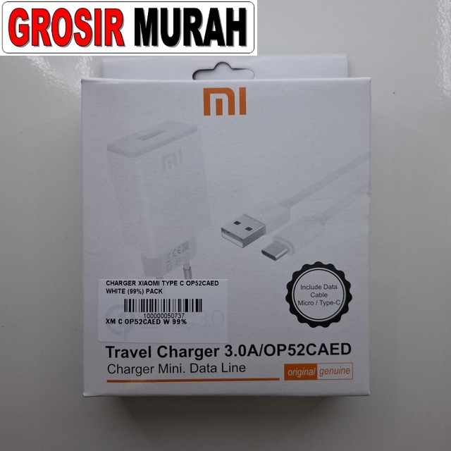 Charger Xiaomi Type C Op52Caed