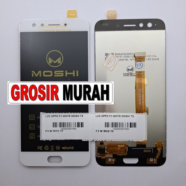 LCD Oppo F3 Moshi White