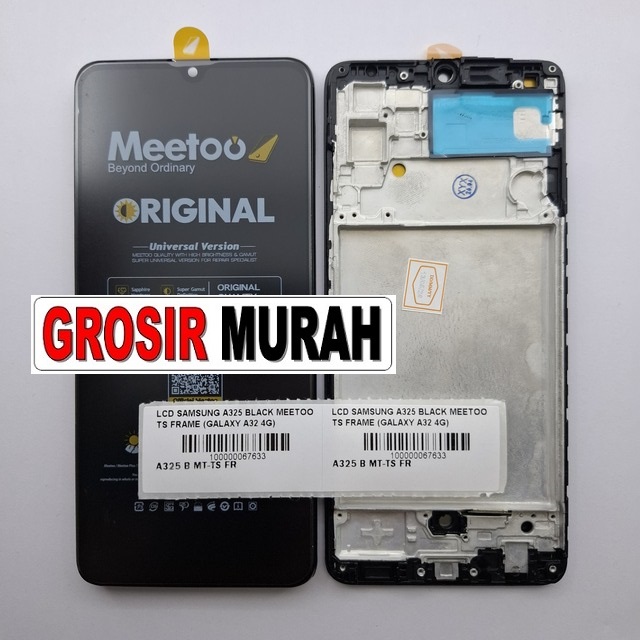 LCD Samsung A325 Meetoo Frame Galaxy A32 4G Black
