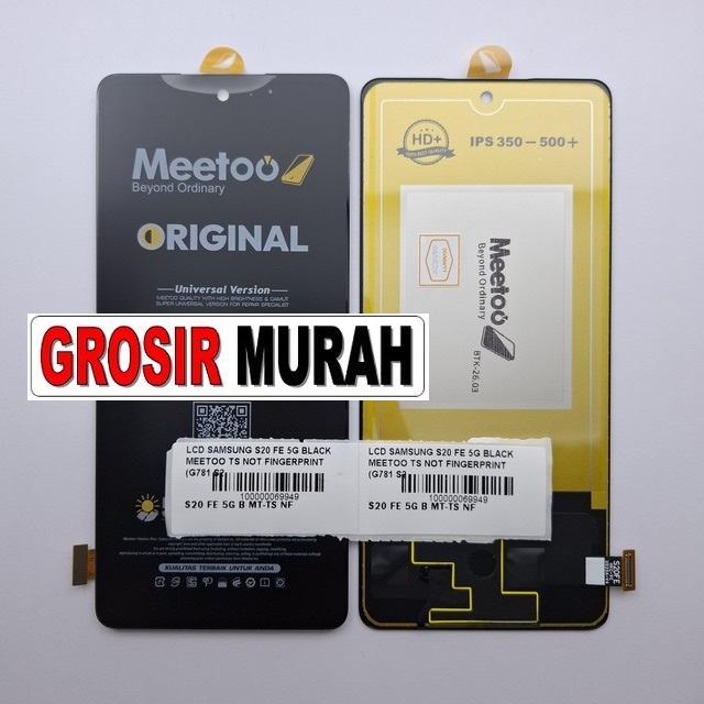 LCD Samsung S20 FE 5G Meetoo G781 S20 FE 4G Black