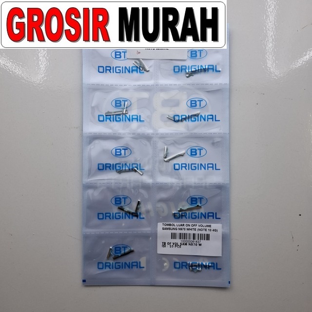 Tombol Luar On Off Volume Samsung N970 Note 10 4G White