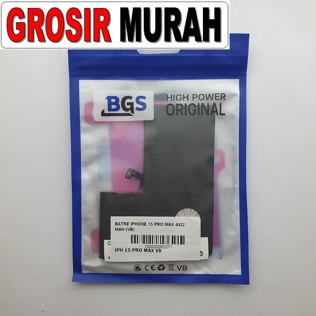 Batre iPhone 15 Pro Max VB