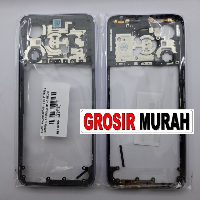 Bezel Xiaomi Redmi 13 4G Redmi 13 5G Poco M6 4G Redmi 13X 4G Purple