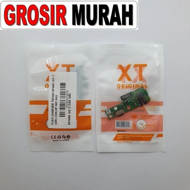 Flexi Charger Tecno Spark Go 3 Ori