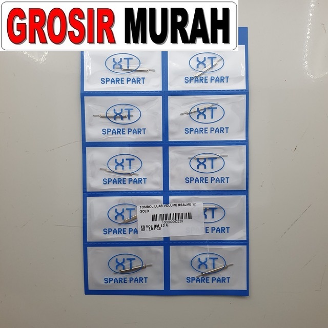 Tombol Luar Volume Realme 12 Gold