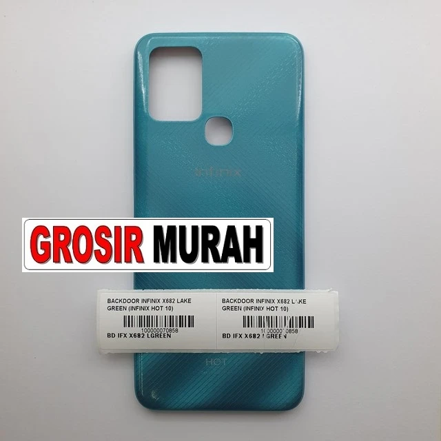Backdoor Infinix X682 Hot 10 Lake Green
