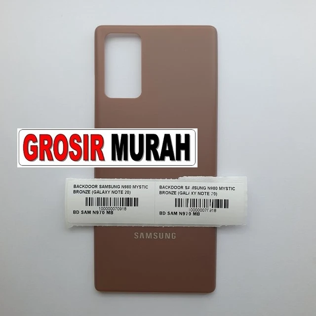 Backdoor Samsung N980 Galaxy Note 20 Mystic Bronze