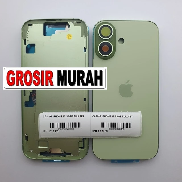 Casing iPhone 17 Sage Fullset