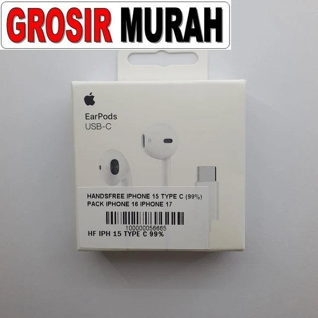 Handsfree iPhone 15 Type C iPhone 16 iPhone 17