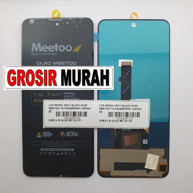 LCD Infinix X6811 OLED Meetoo Fingerprint Zero X Pro X6811B Zero X