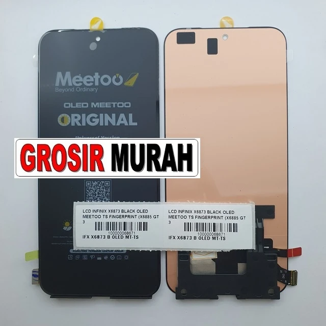 LCD Infinix X6873 OLED Meetoo Fingerprint X6885 GT 30 Pro Hot 60 Pro Spark 40 Pro