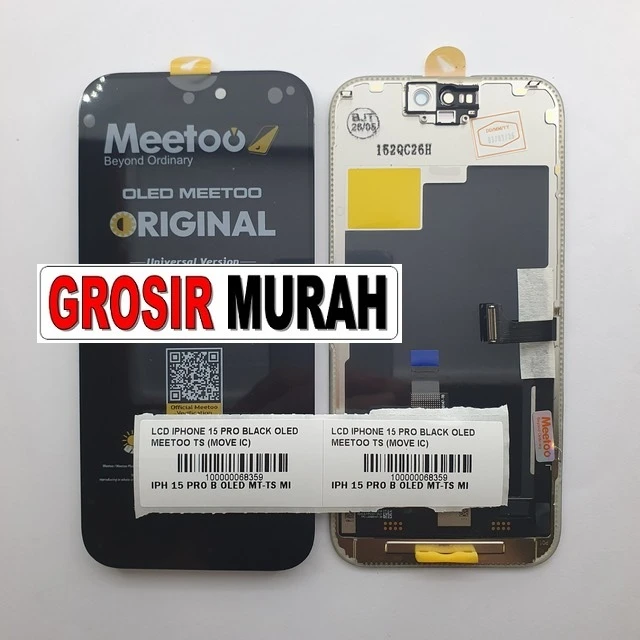 Lcd iPhone 15 Pro OLED Meetoo Move IC