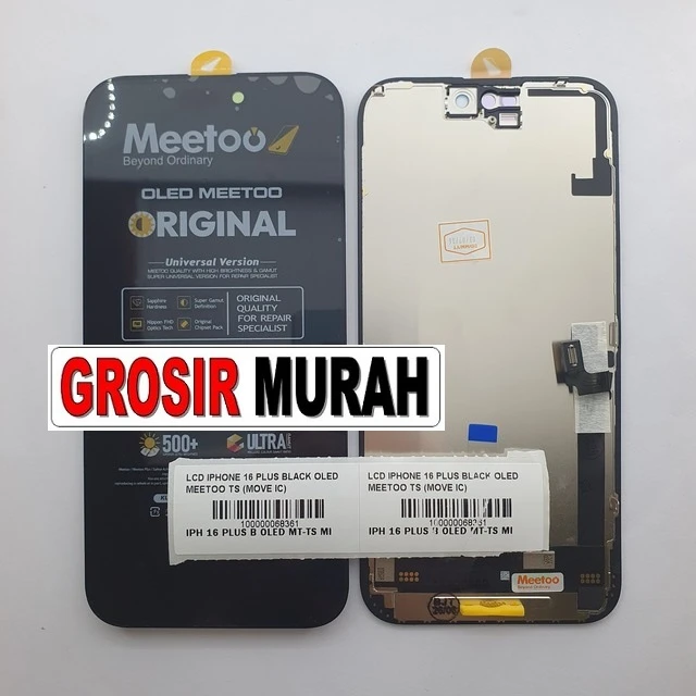 Lcd iPhone 16 Plus OLED Meetoo Move IC