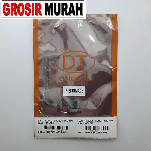 Flexi Charger iPhone 16 Pro Max Ori Black