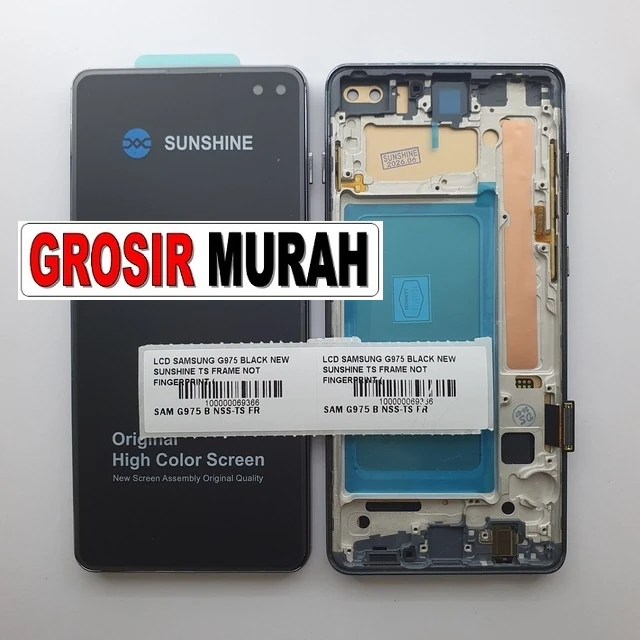 LCD Samsung G975 New Sunshine Frame Not Fingerprint Galaxy S10 Plus