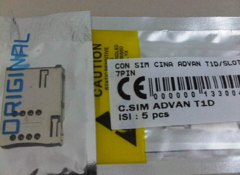 KONEKTOR SIM CARD ADVAN T1D