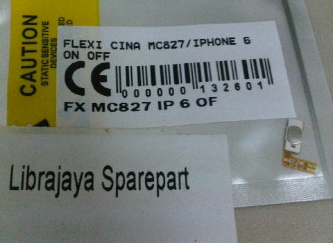 FLEXIBEL IPHONE 6 REPLIKA MC827 ON OFF