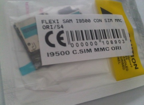 FLEXIBEL SAMSUNG GALAXY S4 REPLIKA KONEKTOR MMC A