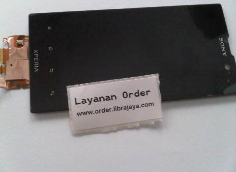 lcd sony lt28 black ori+ts