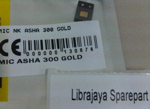 MIC NOKIA ASHA 300 GOLD