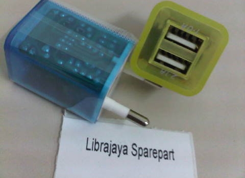 tc adaptor lampu 2 usb