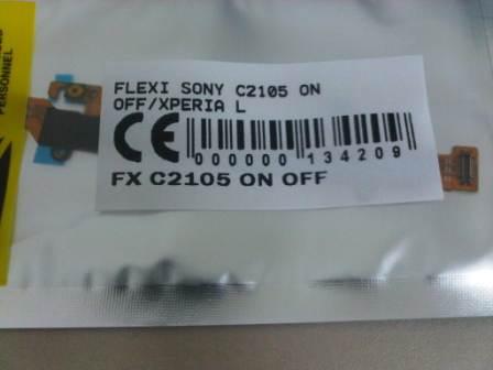 flexi sony c2105 on off