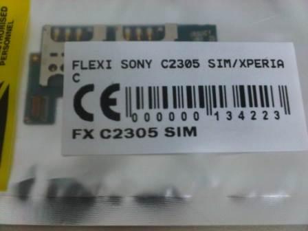 FLEXIBEL SONY C2305 SIM