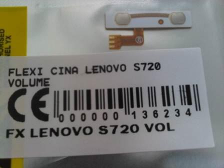 flexi cina lenovo s720 volume