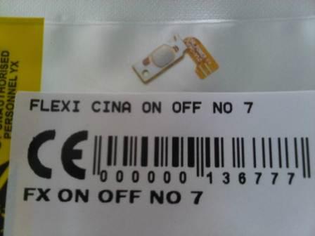 flexi cina on off no 7