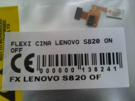 FLEXIBEL LENOVO S820 ON OFF