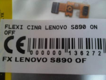 flexi lenovo s890 on off