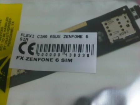 FLEXIBEL ASUS ZENFONE 6 SIM