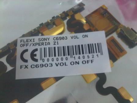 flexi sony xperia z1 volume on off