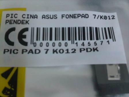 KONEKTOR CHARGER ASUS FONEPAD 7 K012 PENDEK