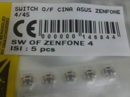 SWITCH ON OFF ASUS ZENFONE 4S