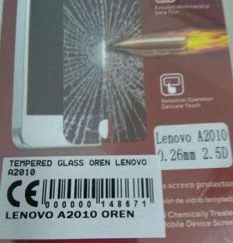 TEMPERED GLASS LENOVO A2010