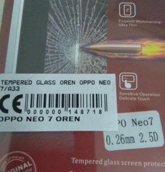 TEMPERED GLASS OPPO NEO 7