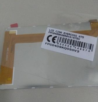 LCD EVERCOSS A75 FPC0409KQ050V2 EVERCOSS A75G