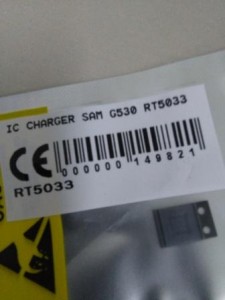 IC CHARGER SAMSUNG G530 RT5033