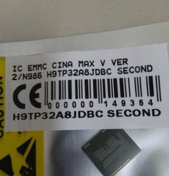 IC EMMC ANDROMAX V VER 2 N986 H9TP32A8JDBC SECOND