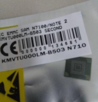 IC EMMC SAMSUNG N7100 NOTE 2 KMVTU000LM-B503 SECOND