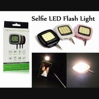 LAMPU FLASH SELFIE+JACK 0.35MM UNIVERSAL ALL HP