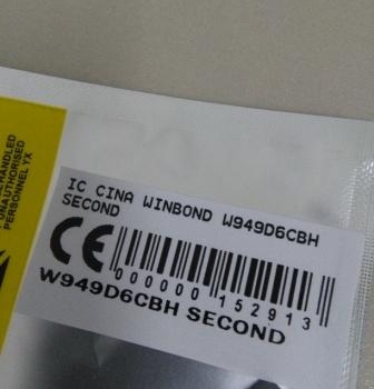 IC WINBOND W949D6CBH SECOND