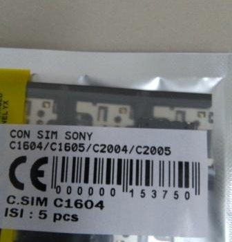 KONEKTOR SIM SONY C1604