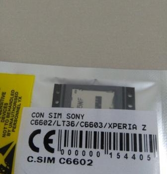 KONEKTOR SIM SONY C6602