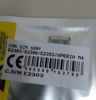 KONEKTOR SIM SONY E2303