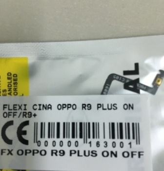 FLEXIBEL OPPO R9 PLUS ON OFF