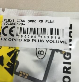 FLEXIBEL OPPO R9 PLUS VOLUME