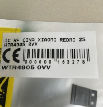 IC RF XIAOMI REDMI 2S WTR4905 0VV